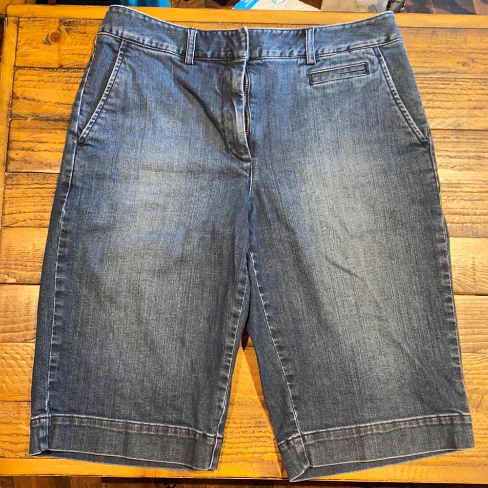 Talbots Stretch Denim Shorts